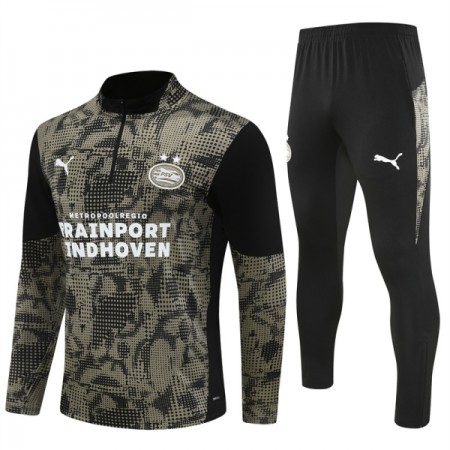 PSV Eindhoven Sweatshirt Za Trening Četvrt Zip 2025-26 Crna PSV Eindhoven Sweatshirt Za Trening Četvrt Zip 2025-26 Crna